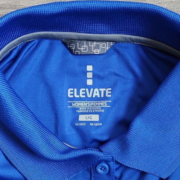 New Without Tag Women's Elevate Short Sleeve‎ 100% Polyester UV Protection Polo - Picture 5 of 7